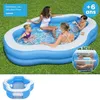 Image de Fomax Piscine gonflable Splashview Family avec sièges et porte-gobelets +6ans