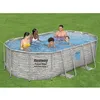 Image de Jeu de piscine Bestway Power Steel Swim Ovale 427x250x100 cm 56714