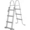Image de BESTWAY Echelle de sécurité 2 x 3 marches pour piscine hauteur 107 cm