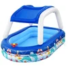 Image de Bestway Piscine Gonflable Rectangulaire Sea Captain 213x155x132 Cm 282L
