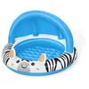 Image de Piscine gonflable enfant Bestway Safari sun shaded baby pool Bleu moyen Taille : Unique