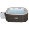 Image de Spa gonflable BESTWAY - Lay-Z-Spa Cabo - 140 airjets - 180x180x71 cm - 4 a 6 places - Carré (couverture, cartouche, 4 appuie-tete)