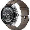 Image de Xiaomi Watch 2 Pro 46 mm argent avec bracelet cuir marron [Wi-Fi + 4G] en occasion ou reconditionné