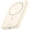 Image de Ugreen Mini banque d'alimentation sans fil avec MagSafe (10000 mAh, 20 W, 37 Wh), Chargeur de secours, Blanc, Beige