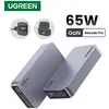 Image de Ugreen Nexode Pro (65 W, 3 ports), Chargeur USB, Noir, Gris
