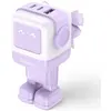 Image de Ugreen Nexode RG (65 W, 3 ports), Chargeur USB, Blanc, Violet