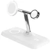 Image de Targus HyperJuice Next - Support de chargement sans fil - 4 en 1 + adaptateur secteur - 15 Watt - 3 A - Fast Charge - 4 connecteurs de sortie - blanc