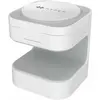 Image de Targus Support de charge magnétique Qi2 3-en-1 WH (15 W), Chargeur sans fil, Blanc