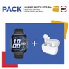 Image de Pack Fnac Montre connectée Huawei Watch Fit 5 Pro Bluetooth Noir + FreeBuds SE 4 ANC