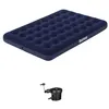 Image de Matelas gonflable Bestway Matelas full 2 pl 1.91m 1.37m 22cm Bleu marine / bleu nuit Taille : Unique