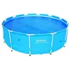 Image de Bâche protection piscine Bestway Bache solaire ronde 3.56 metres Bleu moyen Taille : Unique rèf : 71433