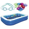 Image de Piscinette gonflable motifs 3D Bestway 262 x 175 x 51 cm
