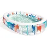 Image de Piscine gonflable pour enfants 234 x 152 x h51 cm ovale 54066B