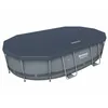 Image de Bâche thermique de piscine ovale Power Steel 427x250x100 cm Bestway 58425