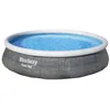 Image de Piscine Fast Set rotin gris 3,96 m x 0,84 m