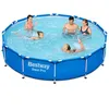 Image de Piscines hors sol rondes Bestway de 0 à 4 mètres - Bestway - Piscine hors sol ronde Steel Pro 366x76cm Pool Set Bestway 56681