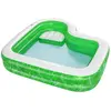Image de Bestway Piscine Gonflable Avec Siège 231x231x51 Cm 231 x 231 x 51 cm