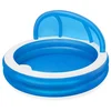 Image de Bestway Piscine Gonflable Ronde De 54337 Litres Avec Parasol 241 x 241 x 140 cm