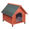 Image de Spike Confort Niche avec porte en plastique pour chien - Taille L 101x84x87 cm