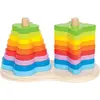 Image de Hape Jeu d'encastrement arc-en-ciel 19 pcs.
