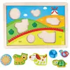 Image de Hape Puzzle Sonnental des amis de Pepe (12 pièces)
