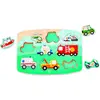 Image de Hape Puzzle des véhicules d'urgence (10 pièces)