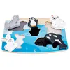 Image de Puzzle Tactile Hape Animaux Polaires