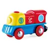 Image de Hape-HAPE-E3820-Circuit de Train en Bois-Petit Locomotive à Moteur Circuits de Voitures, E3820, Multicolore, Taille Unique