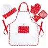 Image de Hape ensemble de cuisine 9 pièces blanc/rouge