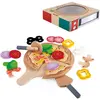 Image de Hape, Épicerie : accessoires, Set de pizza
