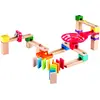 Image de Hape Piste de billes à deux voies avec domino