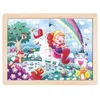 Image de Puzzle 2 en 1 24 pièces Hape Licorne