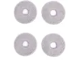 Image de Ecovacs Chiffons de nettoyage D-WP04-0012, Aspirateur robot : accessoires, Blanc