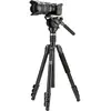 Image de Fotopro Tripode vidéo S5i Pro (Métal), Trépied, Noir