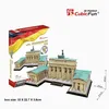 Image de Puzzle 150 Pièces : Puzzle 3D - Porte de Brandebourg, Berlin (Difficulté: 5/8), Cubic Fun