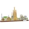 Image de CubicFun Puzzle 3D City Line Barcelone (Tachan MC256h)