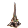 Image de Puzzle 82 Pièces : Puzzle 3D avec LED - La Tour Eiffel - Difficulté : 6/8, Cubic Fun