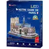 Image de Cubicfun Puzzle 3D Notre Dame (lumière) (149 pièces)