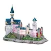 Image de Puzzle 128 Pièces : Puzzle 3D avec LED - Château de Neuschwanstein - Difficulté 6/8, Cubic Fun