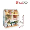Image de Puzzle 160 Pièces : Puzzle 3D - Maison de Poupées de rêve - Difficulté : 4/8, Cubic Fun