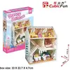 Image de Cubicfun CUBIC FUN Puzzle 3D (moyen) "Maison de poupée (160 pièces)