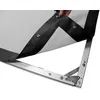 Image de Elite Screens Yard Master 2 Series OMS150H2-DUAL - Écran de projection avec pieds - 150" (381 cm) - 16:9 - Wraith Veil Dual - garniture noire, cadre argent
