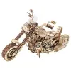 Image de Modèle de moto Cruiser à engrenages mécaniques Robotime 3D LK504