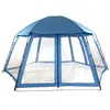 Image de Tente dôme abri de piscine et spa - 5m x 4m H2.5m