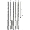 Image de Bosch Zubehör, Foret, Set de forets marteau Pro SDS plus-5X (10 mm, 6, 8)