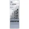 Image de Bosch Professional Zubehör, Foret, Assortiments de forets hélicoïdaux HSS PointTeQ à queue hexagonale, 5 pièces (2 mm, 3 mm, 4 mm, 5 mm, 6 mm)
