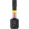 Image de Bosch Professional Zubehör, Embouts, Embout de vissage PRO Torx Impact Bit, T20, 25 mm, 2 pcs.