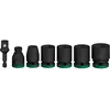 Image de Bosch Professional Zubehör, Clé à douille + douilles, Jeu de douilles PRO Impact (13 mm, 17 mm, 19 mm, 21 mm, 24 mm)
