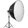 Image de Nanlite Softbox Parabolique 150cm (Easy-up) (Boîte à lumière parabolique, 150 cm), Boîte à lumière + réflecteur
