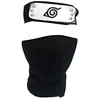 Image de Set de 2 pièces Bandeau masque Ninja Naruto Shippuden Hatake Kakashi